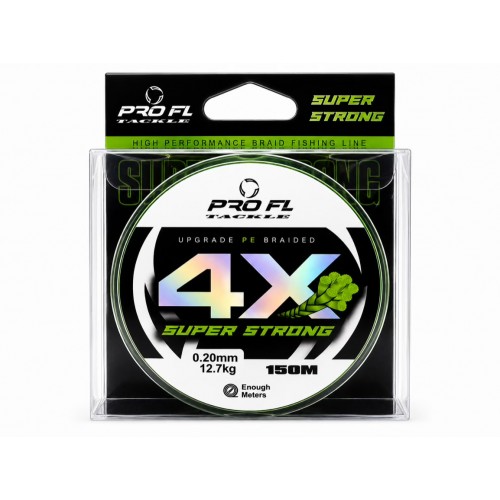PRO FL X4 – 150M Super Strong 4-Strand Braided Fishing Line
