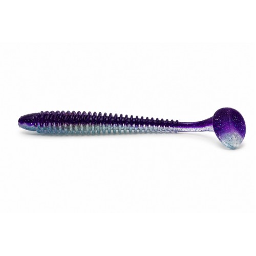 Tricky Baits Ribbed Soft Lure 18CM 20G Purple Ice