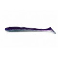 Tricky Baits Ribbed Soft Lure 18CM 20G Purple Ice
