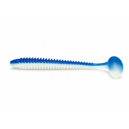 Tricky Baits Ribbed Soft Lure 18CM 20G Blue Pearl