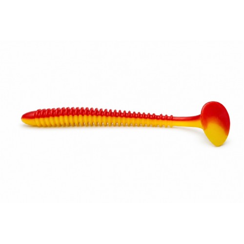 Tricky Baits Ribbed Soft Lure 18CM 20G Fire Tiger
