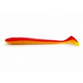 Tricky Baits Ribbed Soft Lure 18CM 20G Fire Tiger