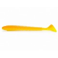 Tricky Baits Ribbed Soft Lure 18cm 20g Yellow Orange