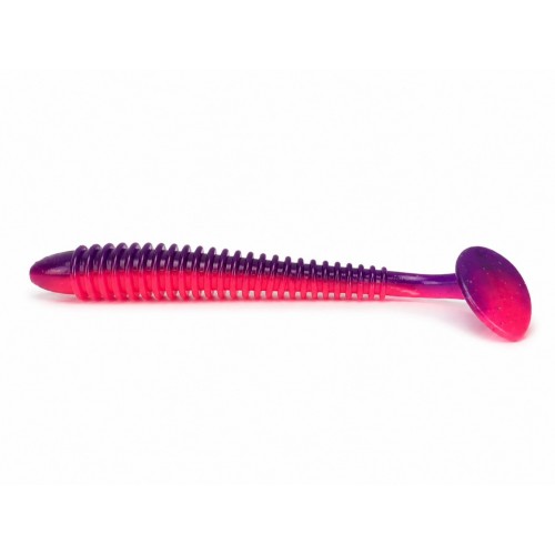 Tricky Baits Ribbed Soft Lure 18CM 20G Purple Pink