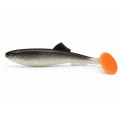 Tricky Baits Hunter Soft Lure 22.5cm 80g Black Silver Orange Tail