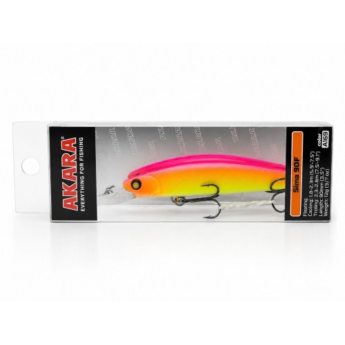 Akara Ablet 90F Wobbler (90mm, 12g, 0-1m, Floating)