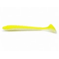 Tricky Baits Ribbed Soft Lure 18cm 20g Yellow Pearl Tricky Baits Ribbed Soft Lure 18cm 20g Yellow Pearl