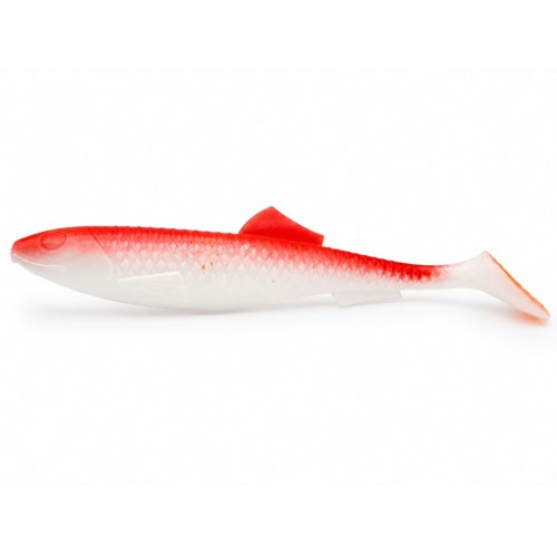 Tricky Baits Hunter Soft Lure 19cm 39g Red White Orange Tail