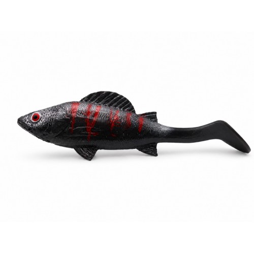 Tricky Baits Perch Soft Lure 15cm 35g Black Blood Perch