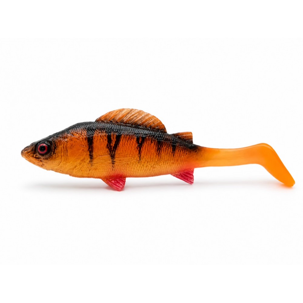 Tricky Baits Perch Soft Lure 15cm 35g Fire Perch Orange Tail Tricky Baits Perch 15cm 35g Fire Perch Orange Tail soft lure
