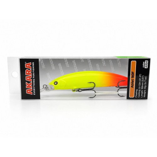 Akara Ablet 90F Wobbler (90mm, 12g, 0-1m, Floating)