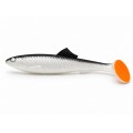 Tricky Baits Hunter Soft Lure 22.5cm 80g Silver Black Orange Tail