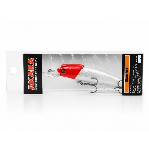 Akara Ablet 90F Wobbler (90mm, 12g, 0-1m, Floating)