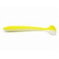 Tricky Baits Ribbed Soft Lure 18cm 20g Yellow Pearl Tricky Baits Ribbed Soft Lure 18cm 20g Yellow Pearl