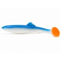 Tricky Baits Hunter 19cm 39g Blue Pearl Orange Tail soft lure