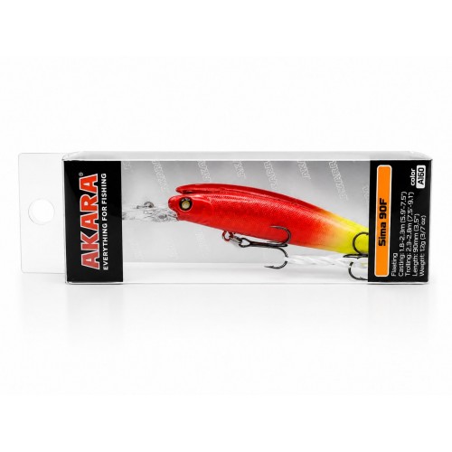 Akara Ablet 90F Wobbler (90mm, 12g, 0-1m, Floating)