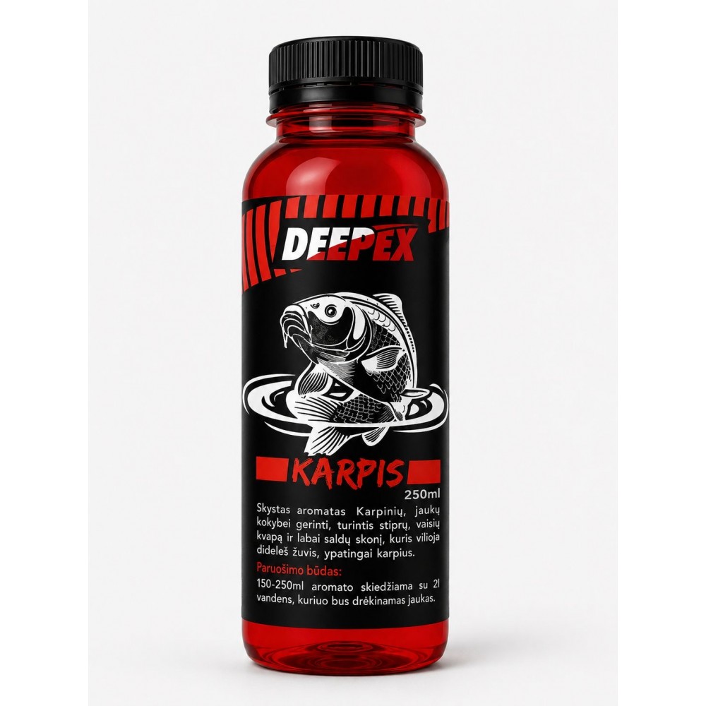 DEEPEX Carp Attractive Liquid Fishing Additive 250ml DEEPEX Carp Attractive Liquid 250ml