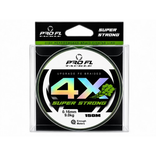 Pro FL X4 – 150m Super Strong 4-Strand Braided Fishing Line