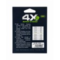 Pro FL Tackle 4X Super Strong Green Braided Fishing Line 150m Pro FL Tackle 4X Super Strong Braided Line Green 150m 0.18mm 11.4kg